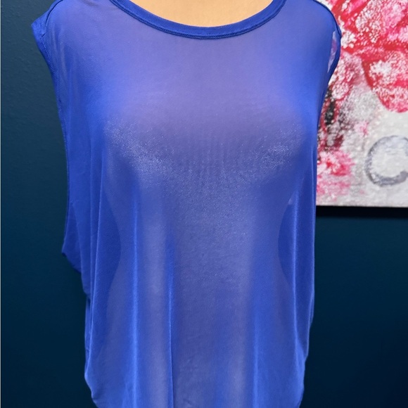 Good American Mesh Blue Women's Top 5Xl. 2 for $20 - Picture 1 of 4